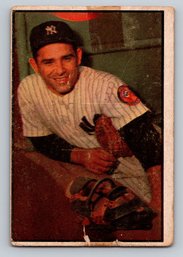 1953 Bowman Color Yogi Berra Baseball Card