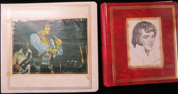 (2) Elvis Presley Photo Scrapbooks With Original Snapshot Photos - Type 1