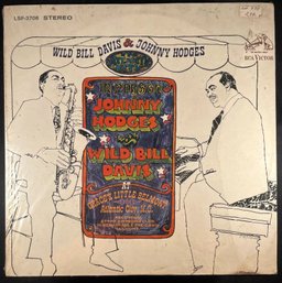 Johnny Hodges With Wild Bill Davis In Atlantic City / LSP-3706 / LP Record Jazz