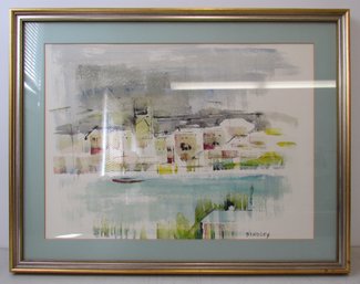 ALFRED BIRDSEY Framed Watercolor Painting #3