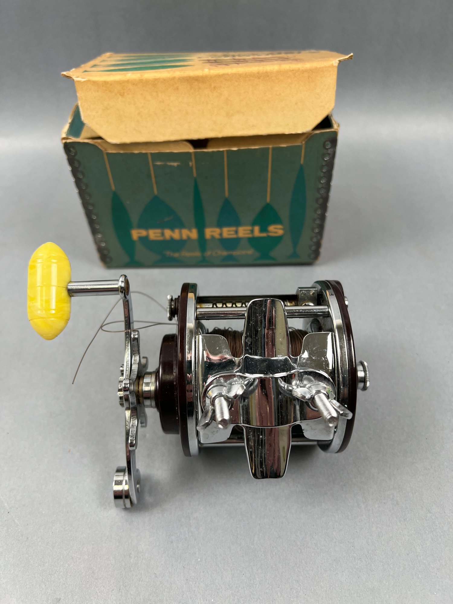 Penn Peer Monofil 209 MS Level Wind Fishing Reel. #40496 | Auctionninja.com