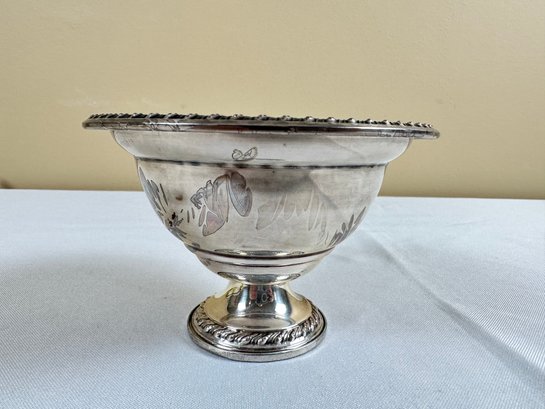 Rogers Sterling Weighted Foot Bowl