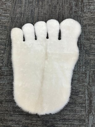 Small Furry Foot Rug