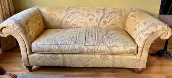 Upholstered Rolled Arm Couch Milling Road Baker