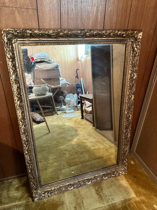 Vintage Large Gold Mirror