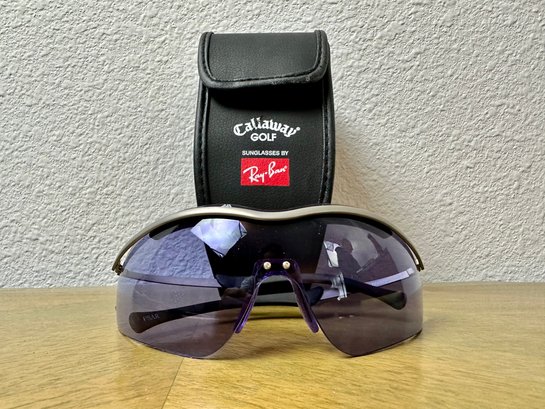 Vintage Ray Ban Callaway Golf Purple Lens Sunglasses