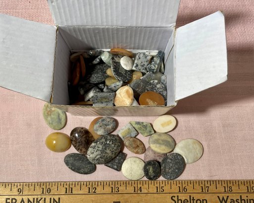 Box Of Stone Pieces