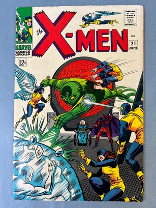 X-men Number 21 First Appearance Of Dominus Marvel Comic.