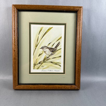 Susan LeBow - Brown Bird In Rushes #2 Print