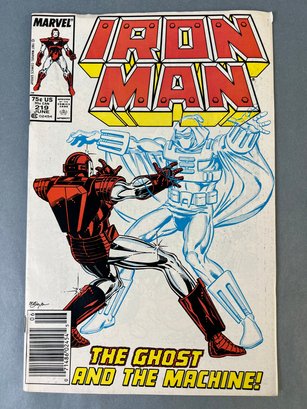 Marvel Ironman Comic Book Number 219.