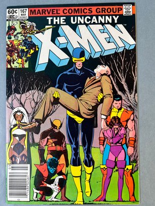 Marvel Comics The Uncanny X-men Number 167