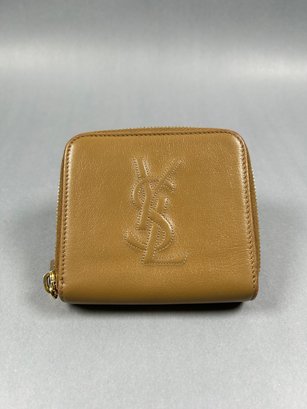 Yves Saint Laurent Brown Wallet