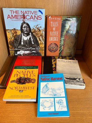 Lot Of Native American Books