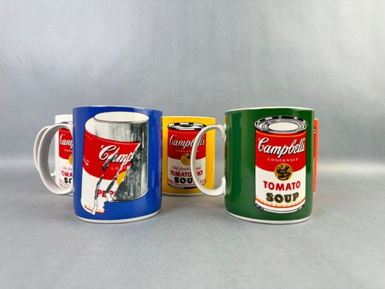 5 Campbell Soup Mugs