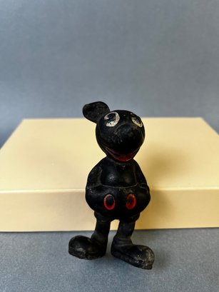 Antique Rubber Mickey Mouse Doll.