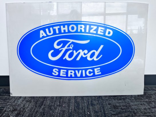 35x24 Ford Authorized Service Sign.