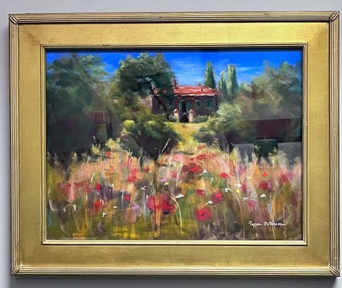 Original Framed Pastel By Pepper Peterson. 30x24.