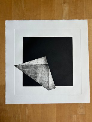 Works On Paper By Steve Brobach, Title:Thrice Line 2