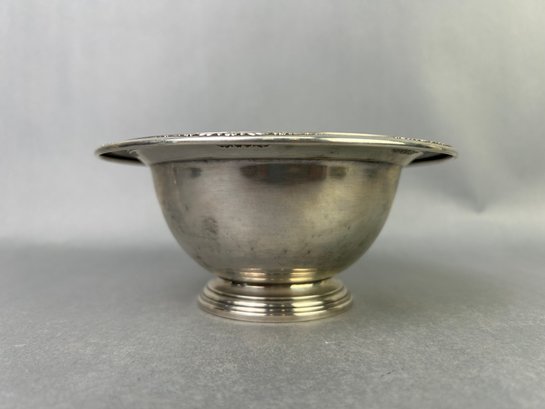 International Sterling Footed Bowl