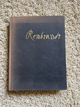 Rembrandt Book Of Etchings