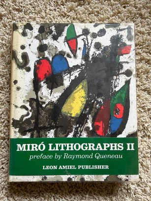 Miro Lithographs II Book