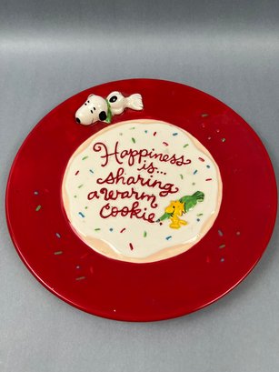 Snoopy Cookie Plate.