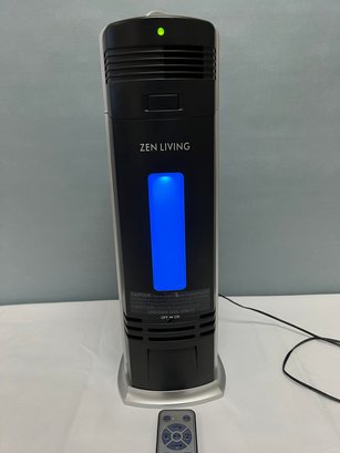 Zen Living Electrostatic Air Purifier With UV Lamp And Charcoal Filter ZL1000