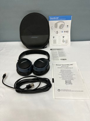 Bose Sound Link Wireless Headphones.