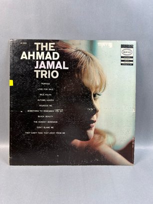 The Ahmad Jamal Trio Vinyl Record