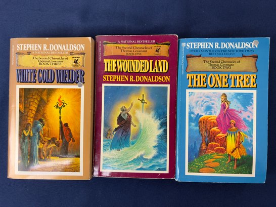 Lot Of 3 Stephen R Donaldson Thomas Covenant Books