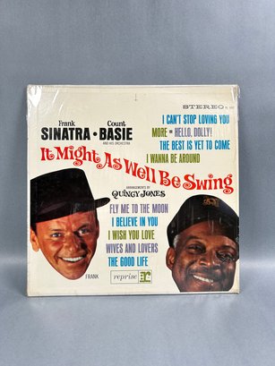Frank Sinatra And Count Basie It Might As Well Be Swing Vinyl Record