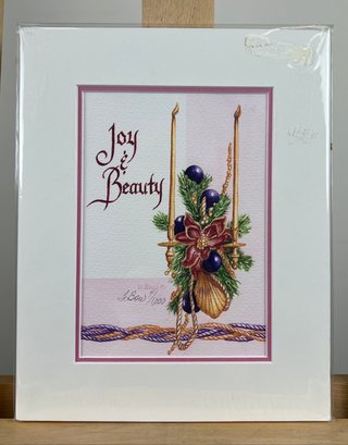 Susan LeBow Signed And Numbered Print Joy And Beauty.