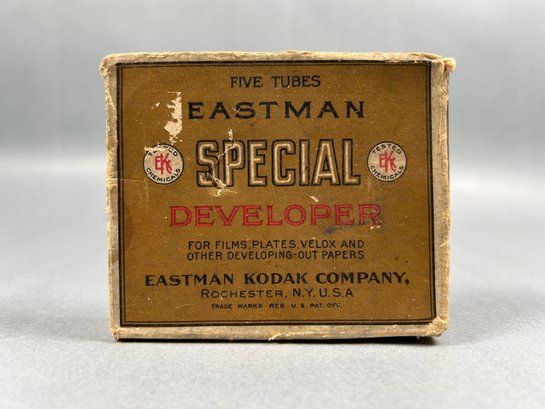 Vintage Box Eastman Kodak Special Developer