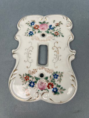 Number 7310 Ceramic Light Switch Cover.