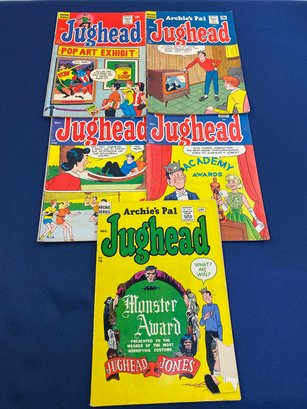 5 Jughead Comics - No 101, 113, 111, 134 & 78.
