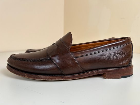 Rancourt & Company Mahogony Penny Loafer - Mens Size 9.5D - Made In Maine