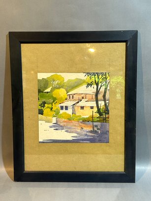 Framed Watercolor - Rahil 2001