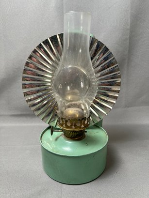 Vintage Oil Lantern And Metal