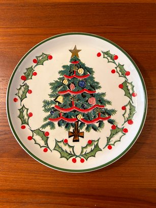 Vintage Lefton Holiday Plate