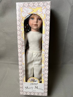 Sweet Mary Marie Doll 16 Inch Porcelain Doll.