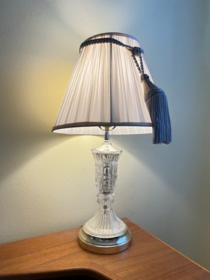 Crystal And Brass Table Lamp (#1)