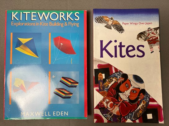 2 Books On Kite Building.