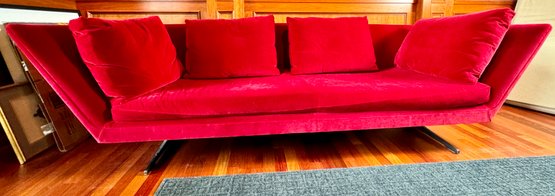Zeus  Flexform Oblique Backrest Sofa