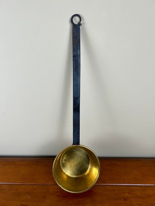 Vintage Large Brass Ladle