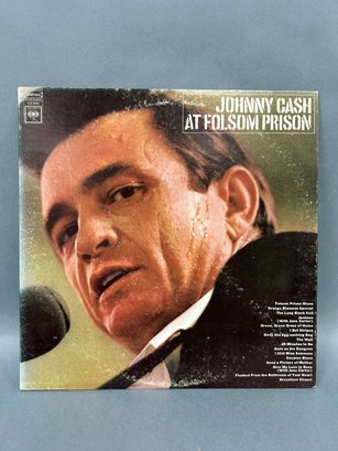 Johnny Cash At Folsom Prison Vinyl Record