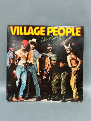 The Village People Live And Sleazy Vinyl Record