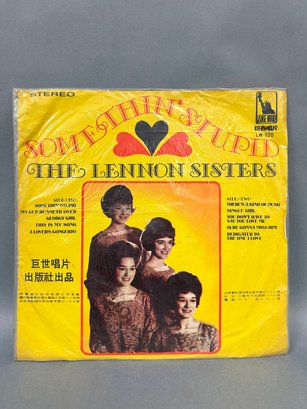 The Lennon Sisters Something Stupid Vinyl Record