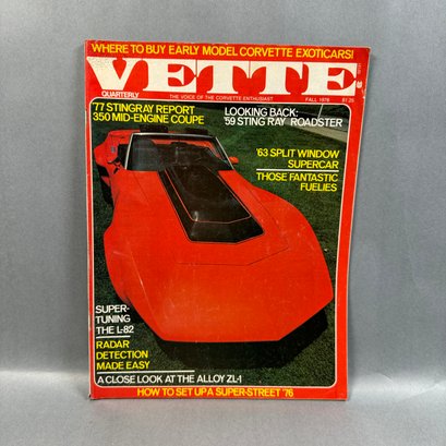 Vette Magazine - Fall 1976