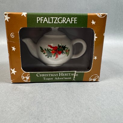 Pfaltzgraff Teapot Ornament