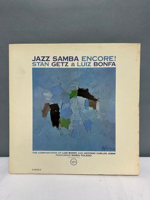 Stan Getz Jazz Samba Vinyl Record